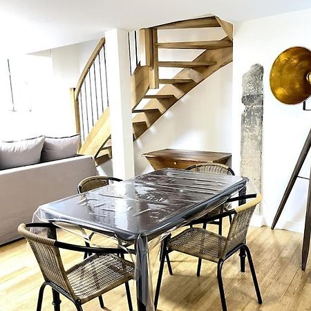 Duplex Avec Terrasse En Hypercentre De Grenoble Apartment Luaran gambar